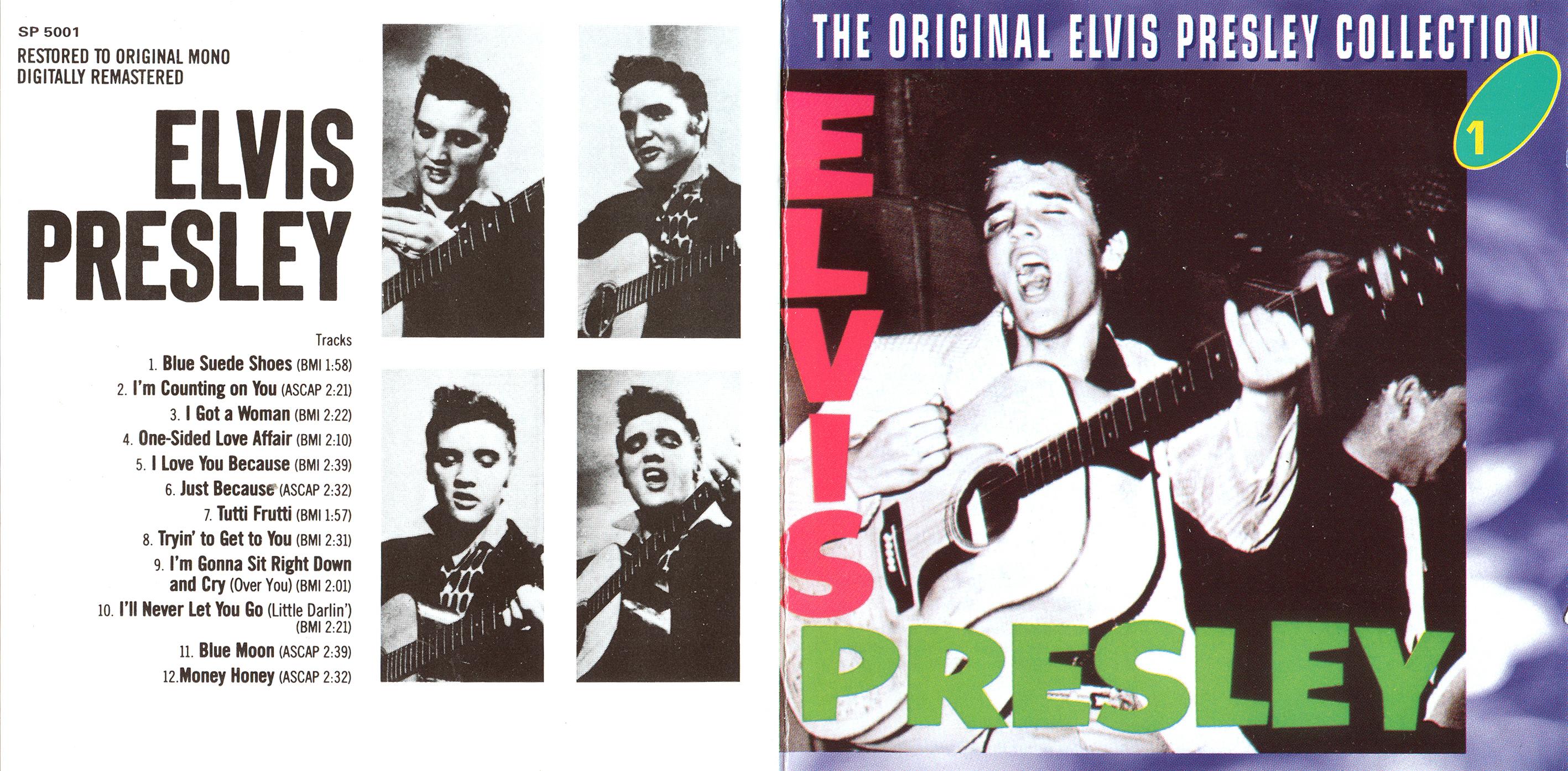 Elvis Presley  The Original Elvis Presley Collection 01; Elvis Presley : Front + Inlay
